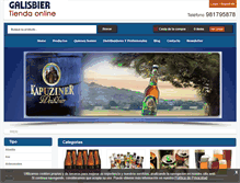 Tablet Screenshot of galisbier.com